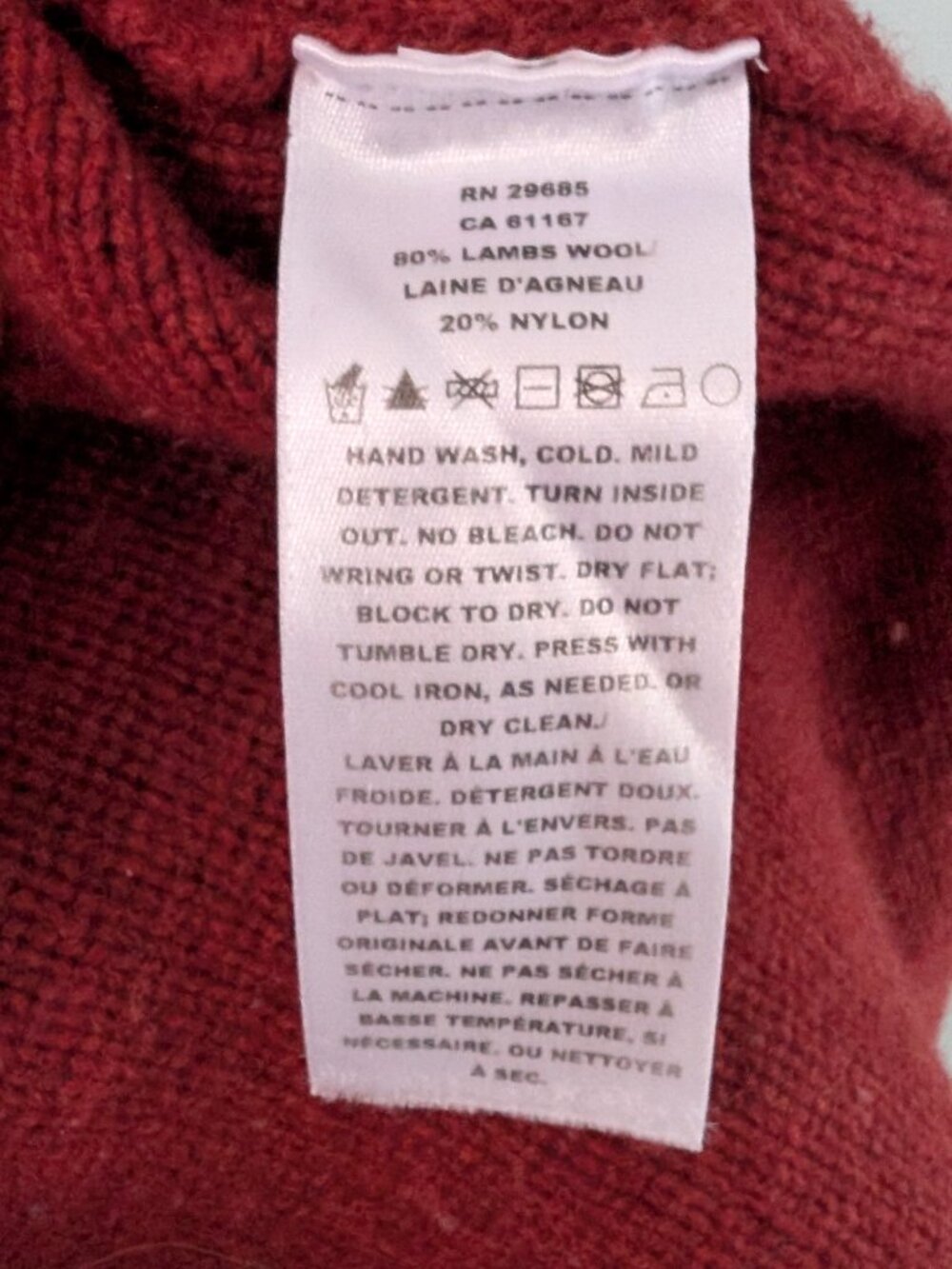 Large Pendleton Sweater - Picture 4 of 5